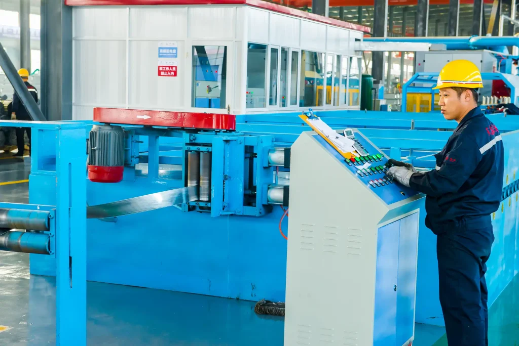 pre galvanized steel pipe production line