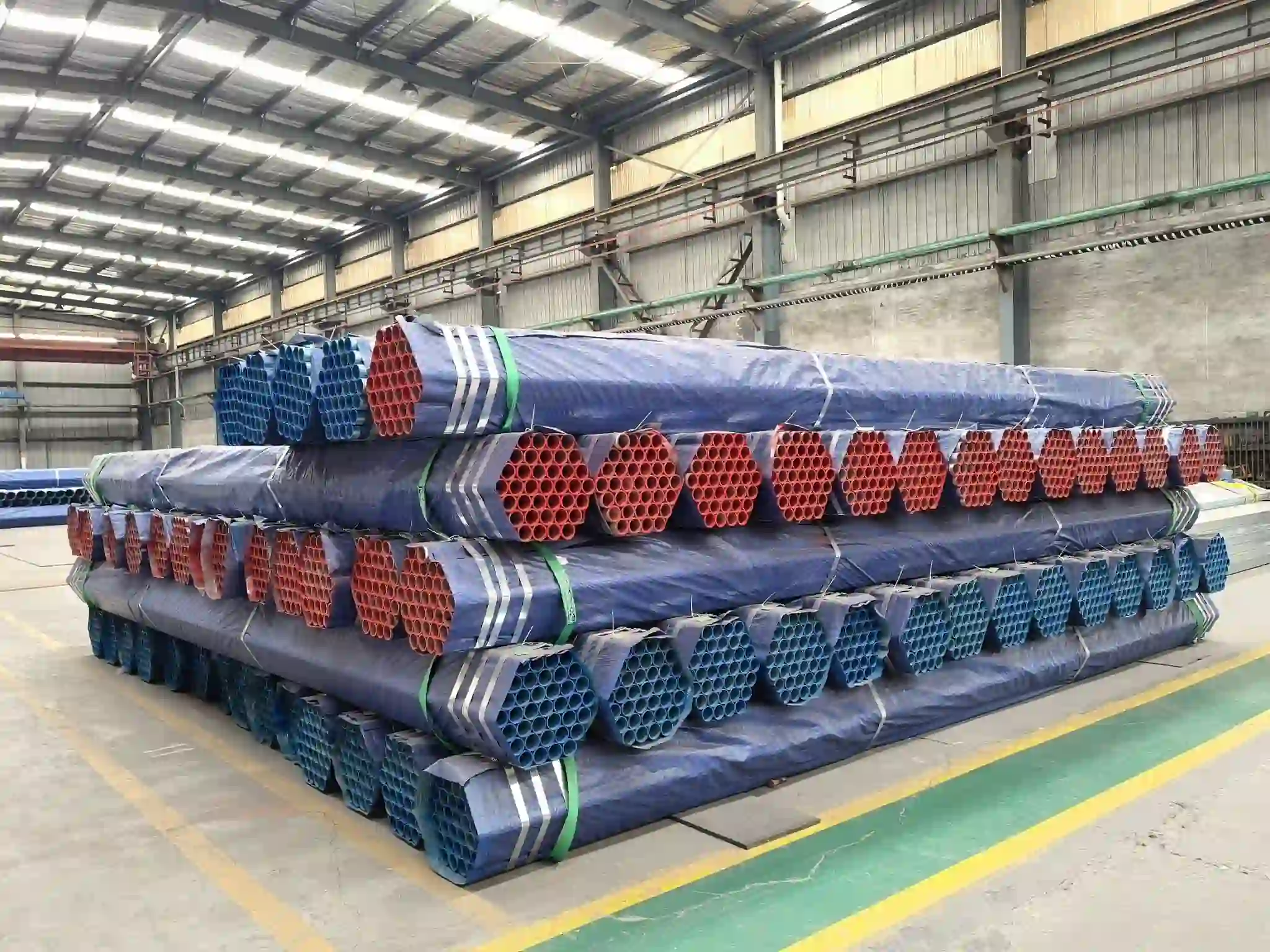 Steel Pipe Packaging Service - Huilai Steel