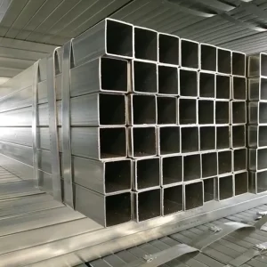 Pre galvanised square steel pipe img