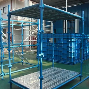 kwikstage scaffolding system for construction